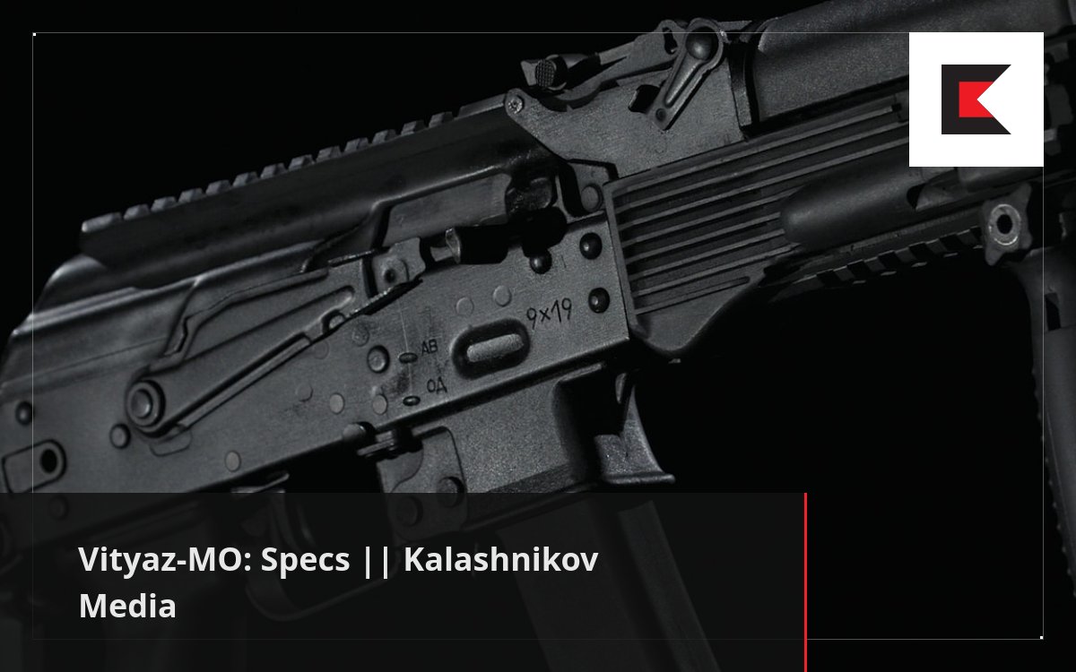 Vityaz-MO: Specs || Kalashnikov Media