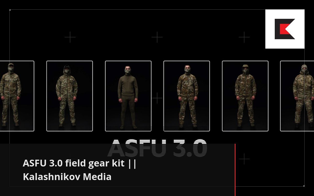 ASFU 3.0 field gear kit || Kalashnikov Media