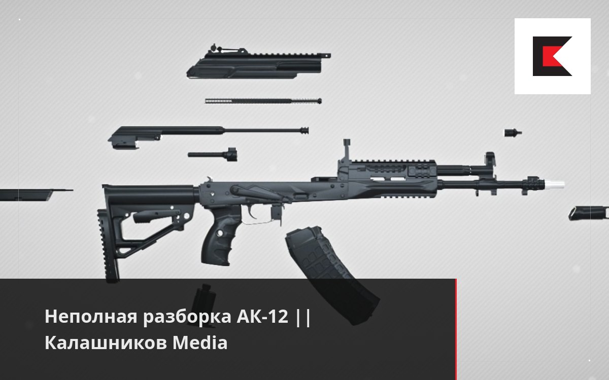 Неполная разборка АК-12 || Калашников Media